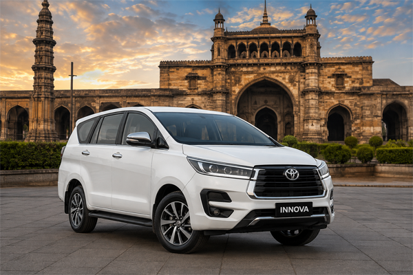 Toyota Innova Taxi Service From Ahmedabad